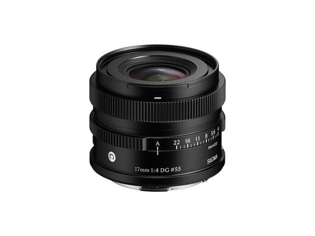 Sigma 17mm f/4 DG Contemporary Lens for Sony E, Black