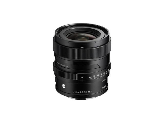 Sigma 24mm f/2 DG Contemporary Lens for Sony E, Black