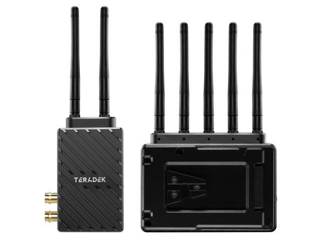 Teradek Bolt 6 LT 1500 3G-SDI/HDMI Wireless Transmitter and Receiver Deluxe Kit, V-Mount, 1500' Range