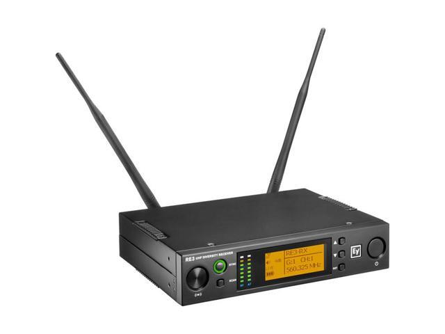 Electro-Voice RE3-RX Rack Mountable Half Space Diversity Receiver, 653-663MHz