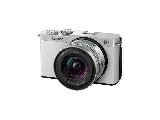 Panasonic LUMIX S9 Mirrorless Camera with 18-40mm f/4.5-6.3 Lens, White/Silver