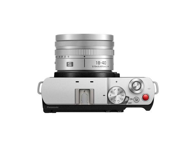Panasonic LUMIX S9 Mirrorless Camera with 18-40mm f/4.5-6.3 Lens, White/Silver
