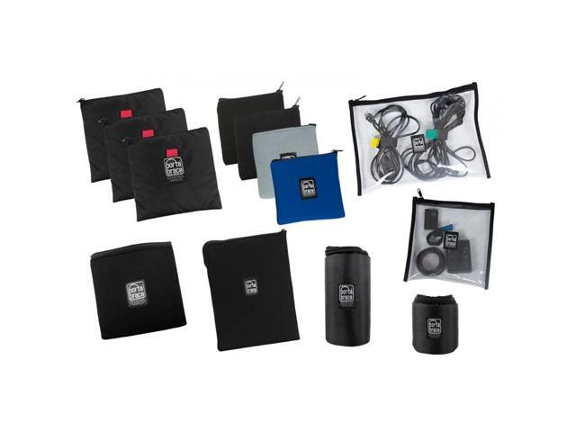 Porta Brace Pouch Set+ for Camera Batteries, Cables, Lenses, and Filters