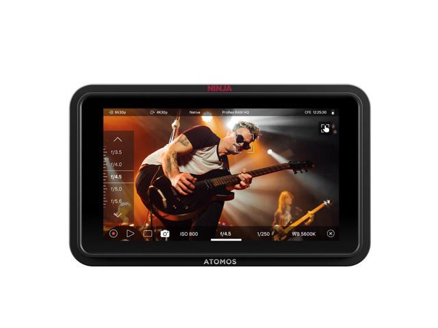 Atomos Ninja RAW 5.2' FHD Touch HDR On-Camera Monitor/Recorder, Supports 6K HDMI