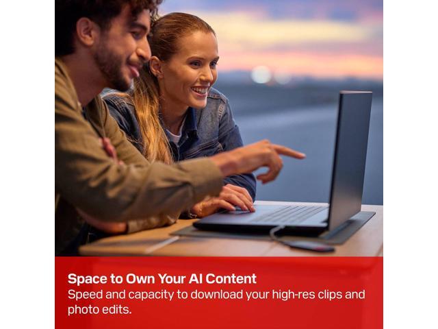 SanDisk - 1TB Extreme Portable SSD, up to 2000MB/s with USB Type-C, IP65 water /dust resistance, up to 3-meter drop protection - Black - image 7