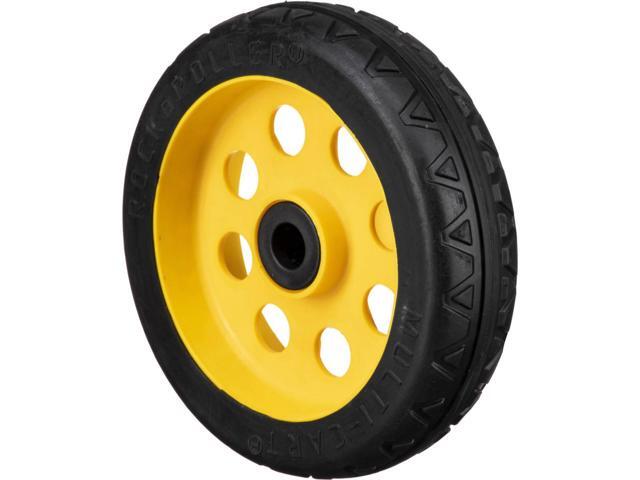 Rock N Roller Multi-Cart 8x2' R-Trac No-Flat Rear Wheels for R6, R8, R14, 2-Pack