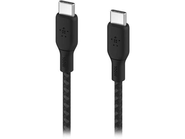 Belkin BoostCharge 10' 100W Braided USB-C Cable, Black