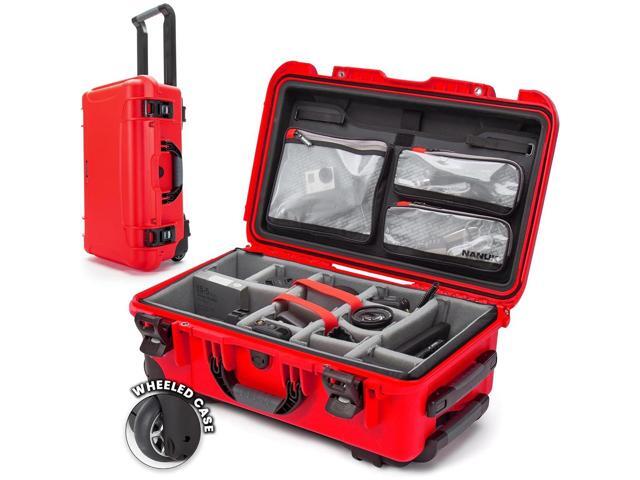 Nanuk 935 Wheeled Waterproof Hard Case Pro Photo Kit, Red #935S-060RD-0A0