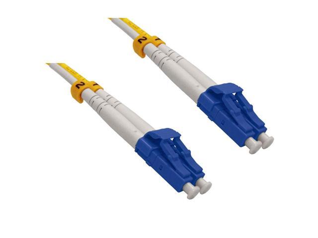 Comprehensive 16.4' LC SM 9/125 Micron Duplex Fiber Optic Patch Cable #LCLCSM5M
