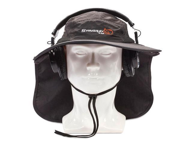 K-Tek Stingray Audio SunHat, Black