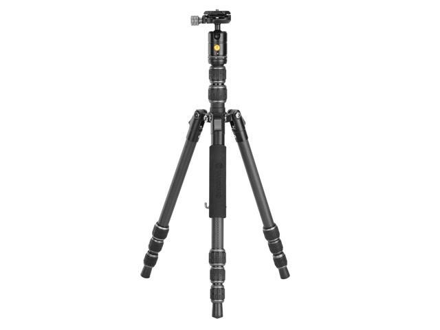 Vanguard VEO 3 GO 204CB Gen 2 4-Section Carbon Fiber Tripod with BH-45 Ball Head, Black