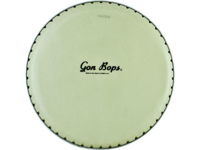Gon Bops 10.75' Remo Nuskyn Synthetic Conga Drum Head with GB Logo, Tan #DH1075R