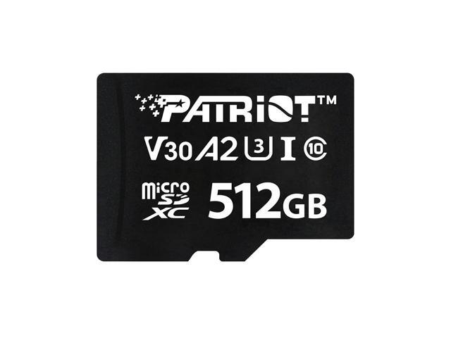 Patriot VX 512GB Micro SD C10 U3 V30 A2