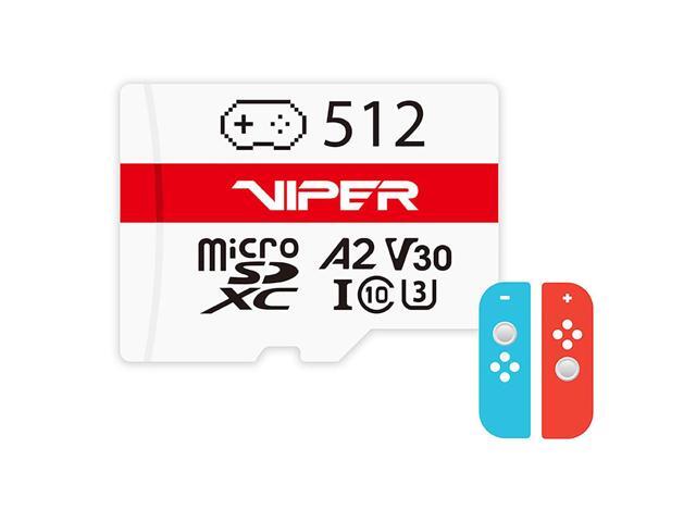 Patriot Viper 512GB Micro SD U3 V30 A2