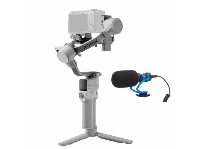 DJI RS 4 Mini 3-Axis Handheld Gimbal Stabilizer + Shotgun Microphone