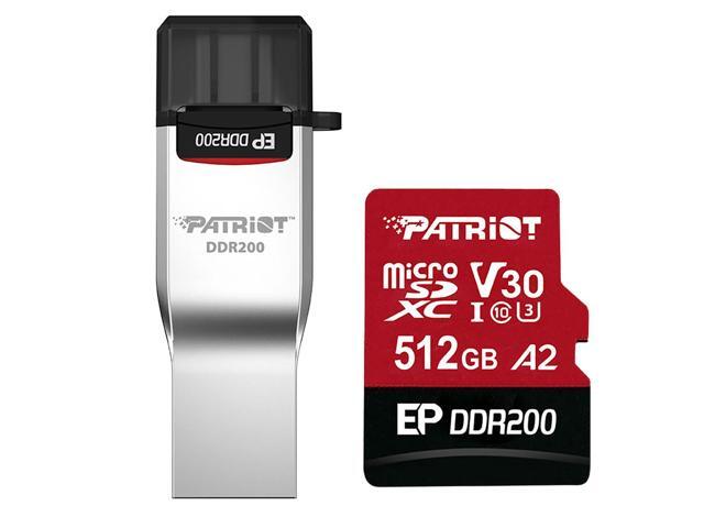 Patriot EP 128GB Micro SD V30 A2 DDR200