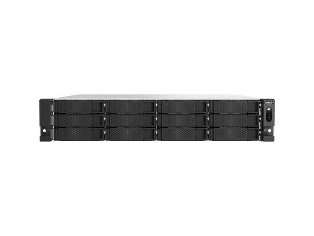 QNAP TVS-h1277AX 12-Bay Tower ZFS NAS Enclosure, Diskless #TVS-H1277AX-R5-16G-US