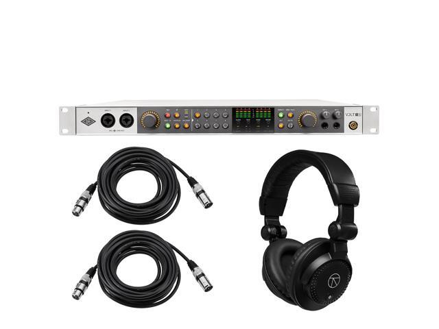 Universal Audio Volt 876 24x28 USB Audio Interface,w/Headphones,2x 25' XLR Cable