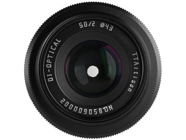 TTArtisan 50mm f/2 Lens for Sony E, Black