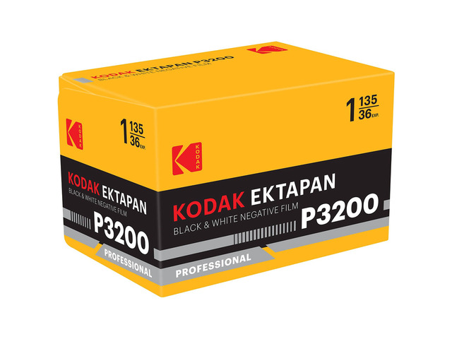 Kodak Ektapan P3200 Black and White 135 Negative Roll Film, 36 Exposures