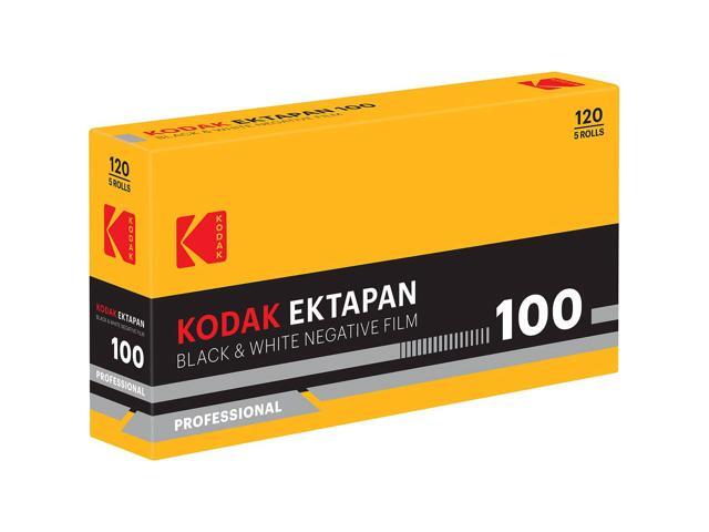 Kodak Ektapan 100 Black and White 120 Negative Roll Film, 5-Pack