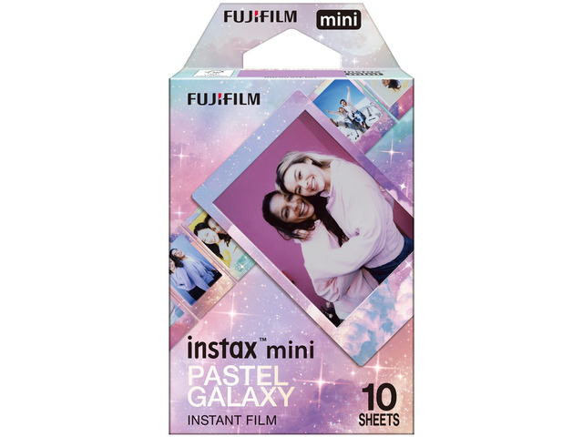 Fujifilm Instax Mini Pastel Galaxy Film, 10 Exposures #16974021