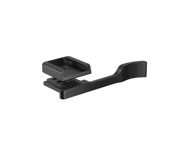 Freewell Thumb Grip with Cold Shoe Mount for Ricoh GR IV/IIIX/III Camera, Black