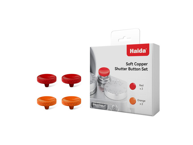 Haida Soft Copper Shutter Release Button Set for Camera #HD4865