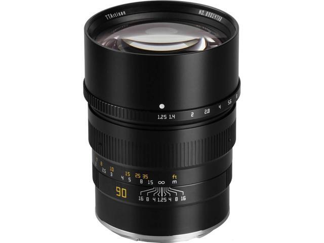 TTArtisan 90mm f/1.25 Lens for Hasselblad X1D, Black