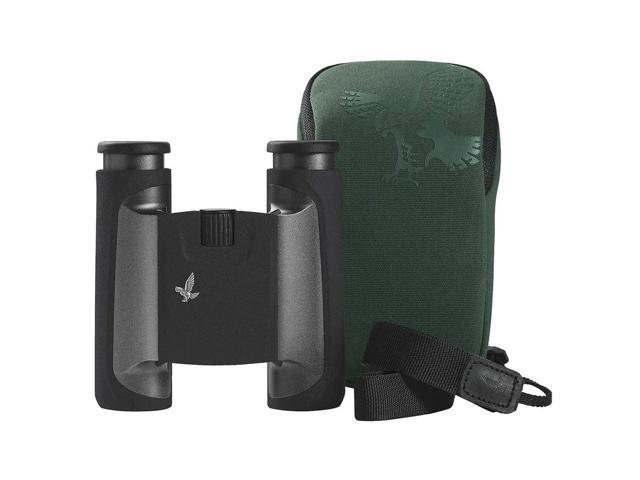 Swarovski Optik 8x25mm CL Pocket Wild Nature Waterproof Roof Prism Binocular with 6.8 Degree Angle of View, Anthracite