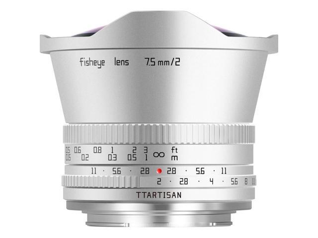 TTArtisan TTARTISAN APS-C 7.5mm F2.0 Sony E mount (Silver color) #C7520-E-S
