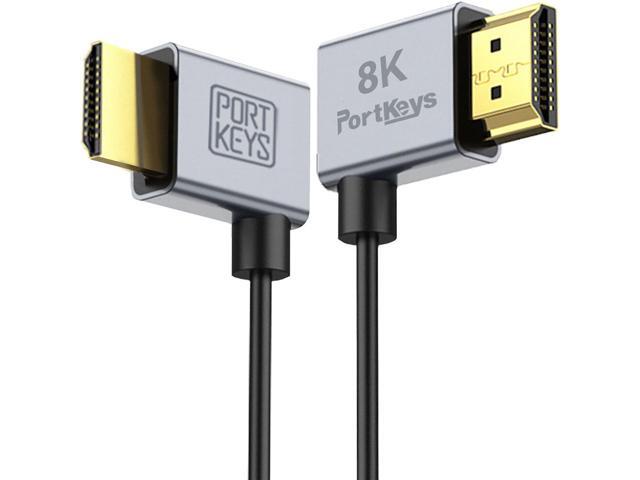 Portkeys 1' & 3.3' Ultra-Thin HDMI Cable Set #P258