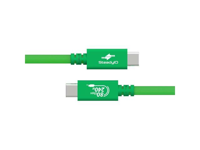 Connect+ High-Performance USB4 80Gbps/240W Type-C Cable (2M) #CPL80G2M