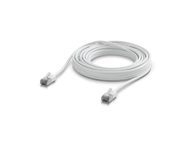 Ubiquiti Networks 26.2' UniFi Shielded Cat6A Premium Outdoor Patch Cable, White