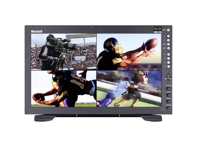 Marshall Electronics Desktop Quad View 17' Native Resolution Monitor,3G-SDI