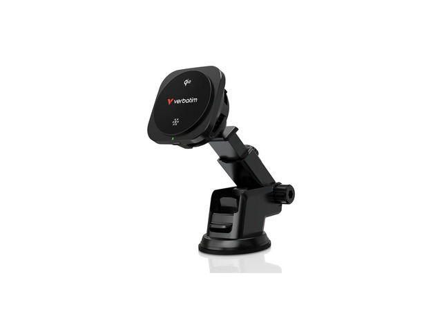 Verbatim Charge 'n' Drive Qi2 15W Magnetic Wireless Car Charger #31861