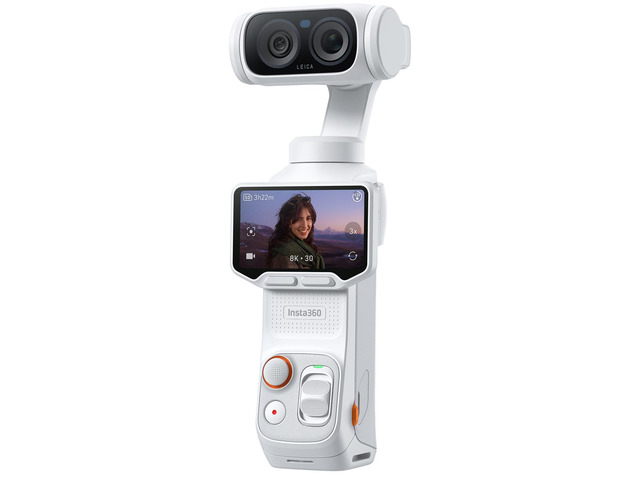 Insta360 Luna Ultra 8K Dual-Lens Gimbal Camera Standard Combo, White #307380