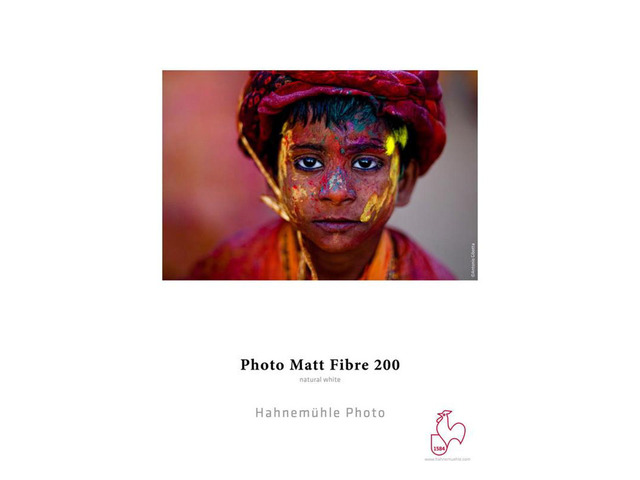 Hahnemuhle Matt Fibre 200 InkJet Photo Paper, 11x17', 25 Sheets #10641330