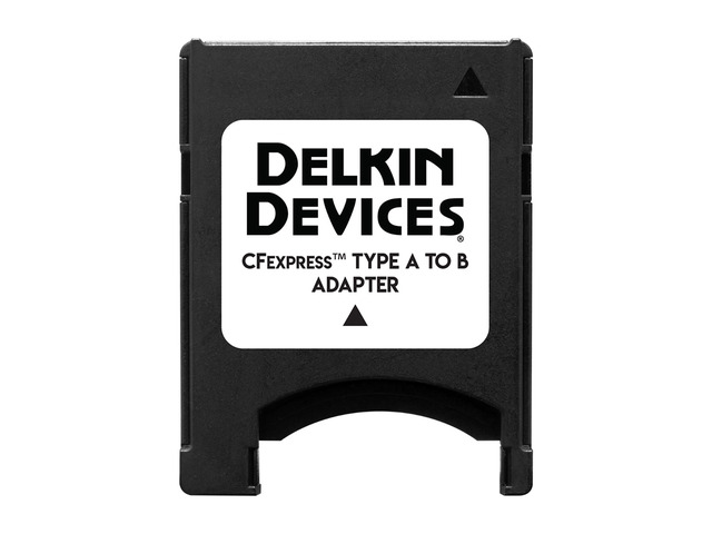 Delkin Devices USB4 CFexpress Type-B Card Reader with CFexpress Type-A Adapter