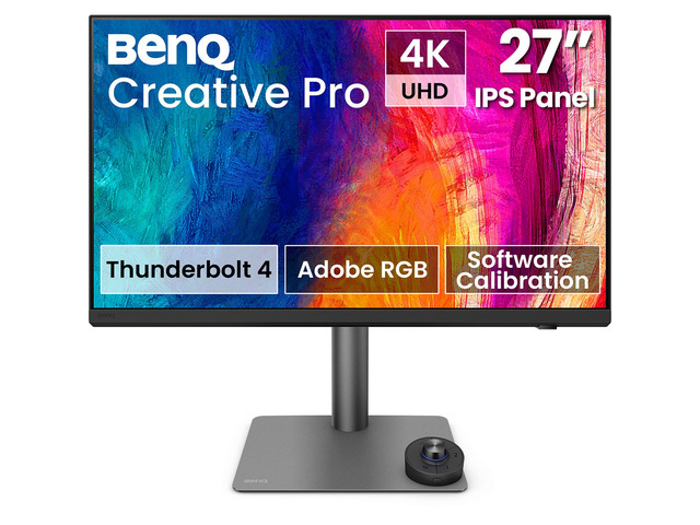 BenQ PD2732U 27' 16:9 4K Ultra HD Thunderbolt 4 IPS LED HDR Designer Monitor