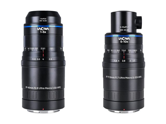 Venus Laowa Aksen 17.5 & 45mm Ultra Macro APO 2-Lens for Nikon Z, Coaxial