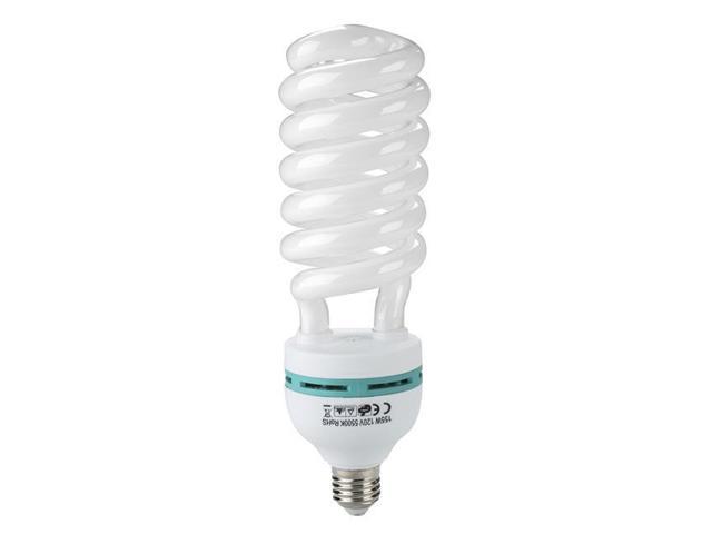 Photos - Studio Lighting Flashpoint 155W 5500K Spiral CFL Fluorescent Light Bulb, Equivalent Output of 600 Wat 