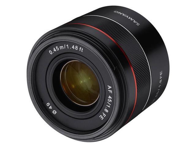 Samyang 45mm f/1.8 AF Ultra Compact Lens for Sony E Mount #SYIO45AF-E