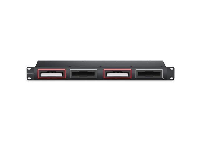 Blackmagic Design MultiDock 10G Super Fast Rack Mount 4-Slot USB-C Disk Dock