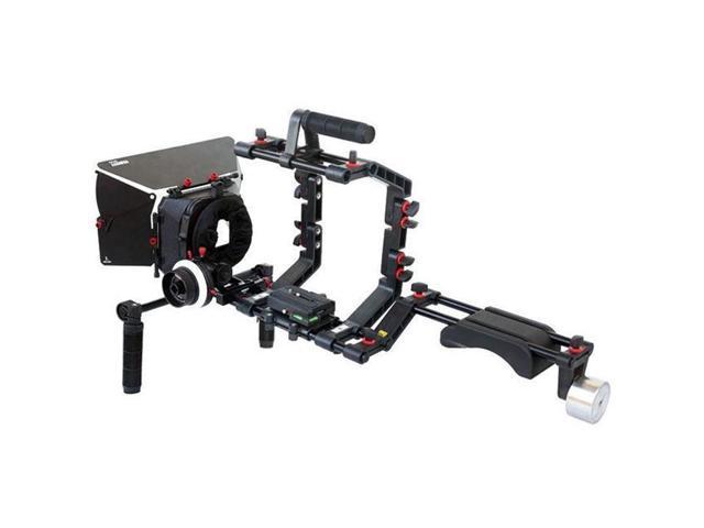 Photos - Tripod Movo FILMCITY FC-03 DSLR Camera Cage Shoulder Rig Kit, Matte Box & HS-2 Follow 