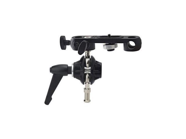 Kupo Double Ball Joint Adapter with Dual 5/8' Studs & Camera Bracket #KG007212