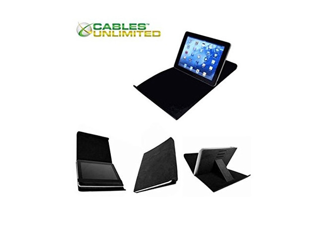 Cables Unlimited Multipurpose iPad Corkcase, Black
