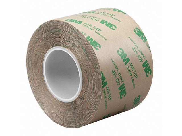 3M 3M 468MP TransferTape,Transparent,5ydL,3inW,PK2