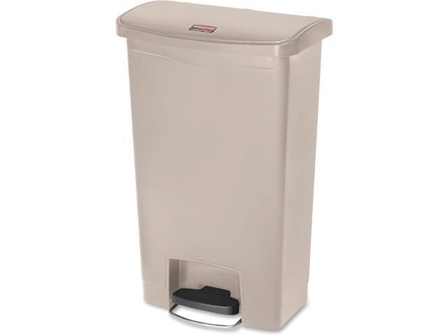 Rubbermaid - 1883458 - Slim Jim Step-on - 50l/13g Resin Frt Step Beig, Each