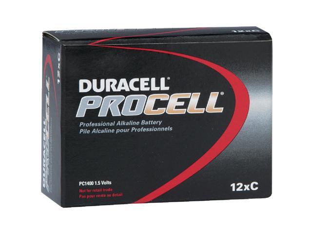 Duracell Procell Alkaline Batteries C 12/Box PC1400